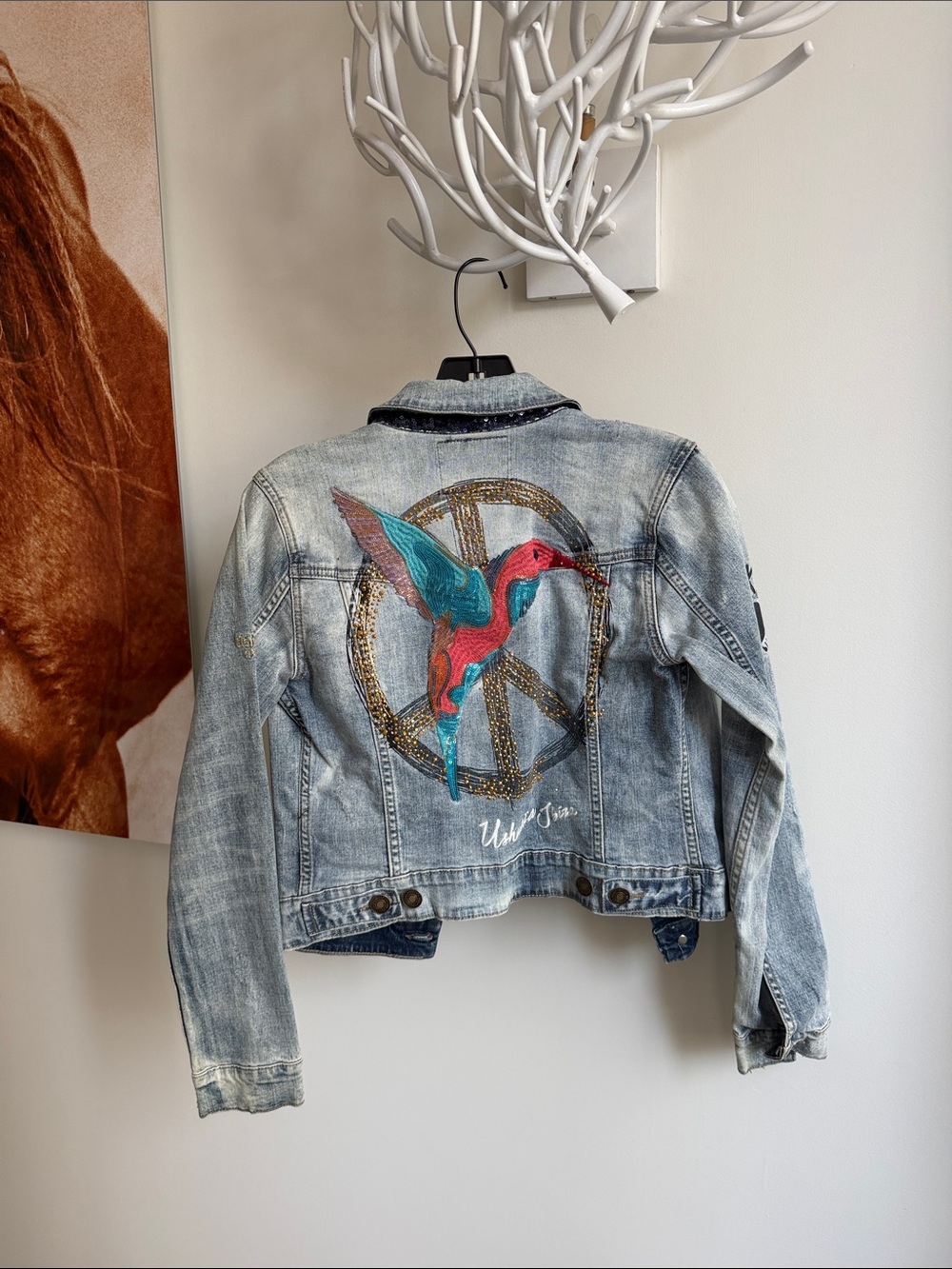 Ushuaia Ibiza denim jacket